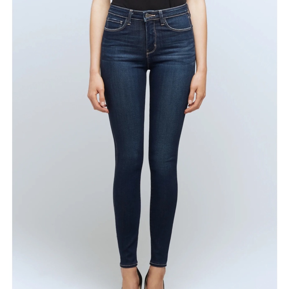 L’ AGENCE High Rise Skinny Jeans